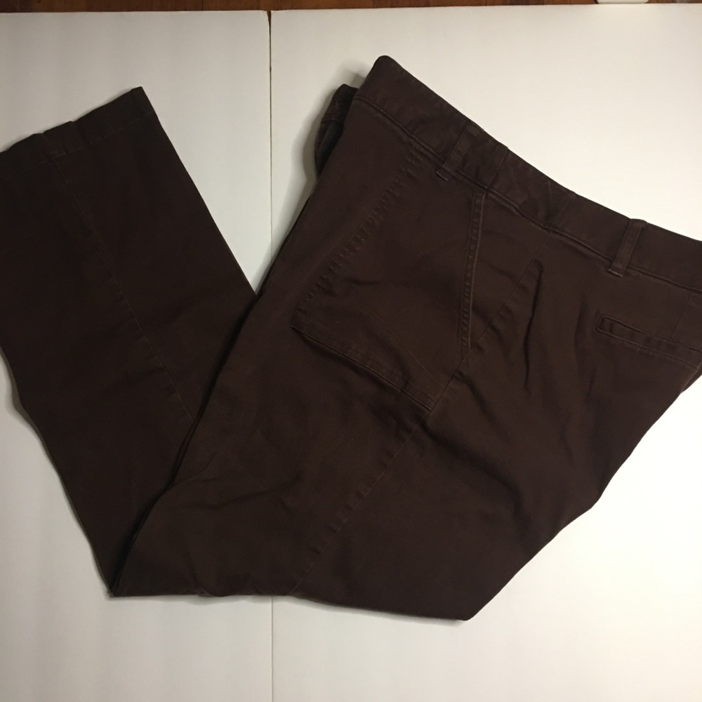 White Stag Brown Dress pants 18A